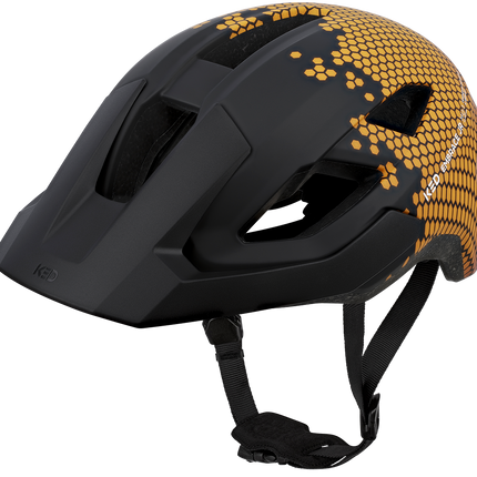 Fietshelm KED Embrace Jr S-M (52-58cm) - mat Zwart bordeauxrood