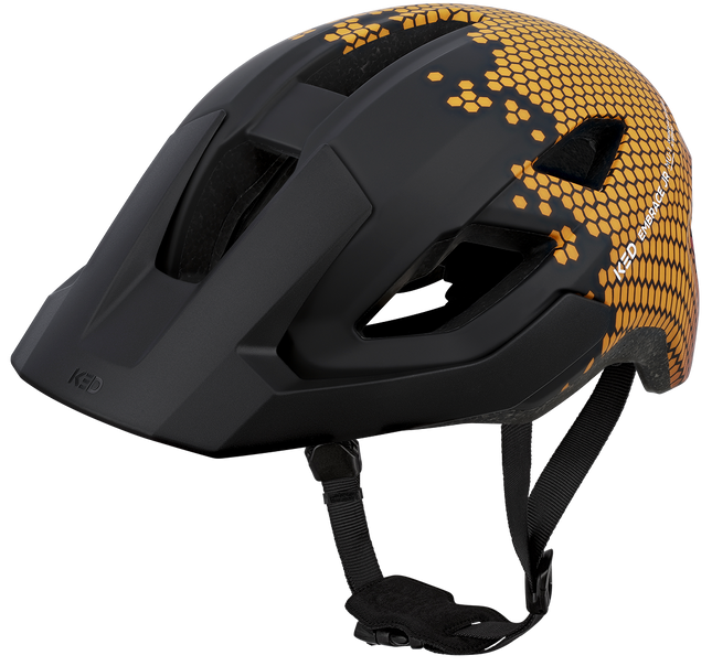 Fietshelm KED Embrace Jr S-M (52-58cm) - mat Zwart bordeauxrood