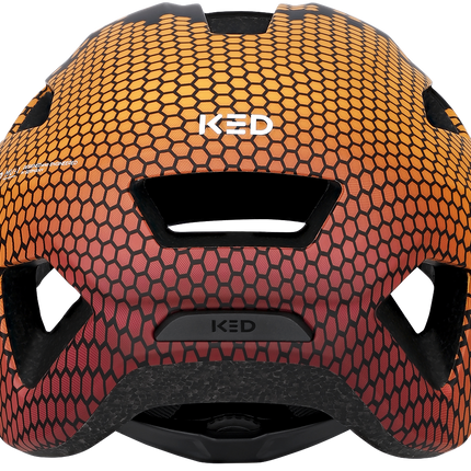 Fietshelm KED Embrace Jr S-M (52-58cm) - mat Zwart bordeauxrood - afbeelding 3
