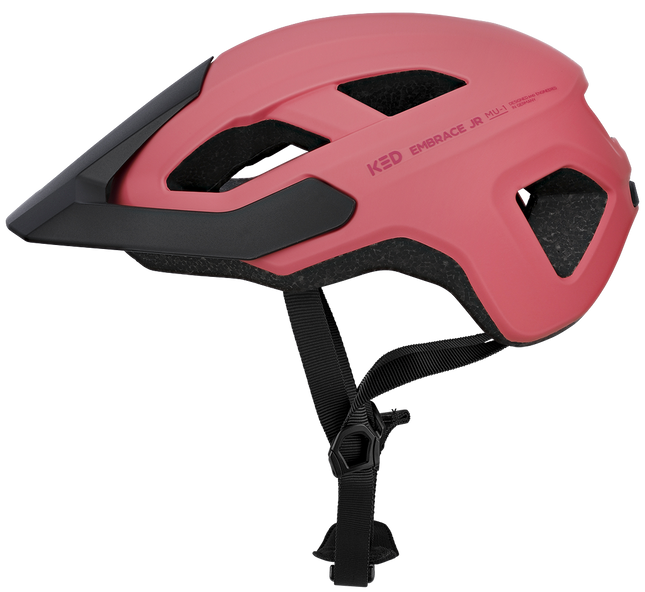 Fietshelm KED Embrace Jr S-M (52-58cm) - mat Koraal - afbeelding 2