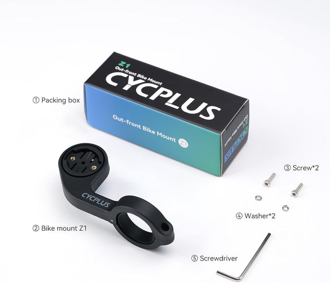 Fietscomputerhouder Cycplus Z1 (out-front)