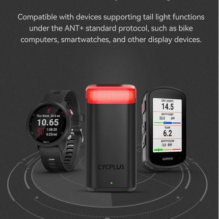 Achterlicht Cycplus L7 Radar