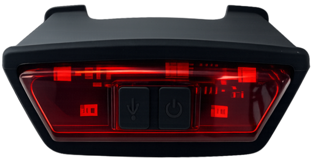 Achterlicht KED Embrace MTB helm - LED - USB oplaadbaar