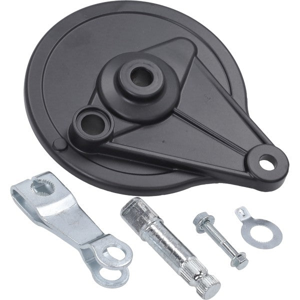 remankerplaat achter compleet zwart mb, mt, mtx, honda