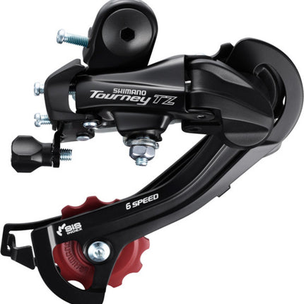 fiets derailleurs- Shimano derailleur Tourney RD TZ500 GS 6-speed montage