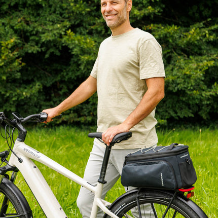 Bagagedragertas New Looxs Sports Trunkbag MIK 2.0 - 31 liter - 34,5 x 24 x 20 cm - zwart