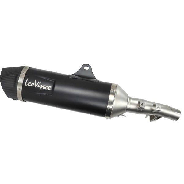 uitlaat Leovince euro-4 e-keur honda zwart forza 750 , x-adv 14046
