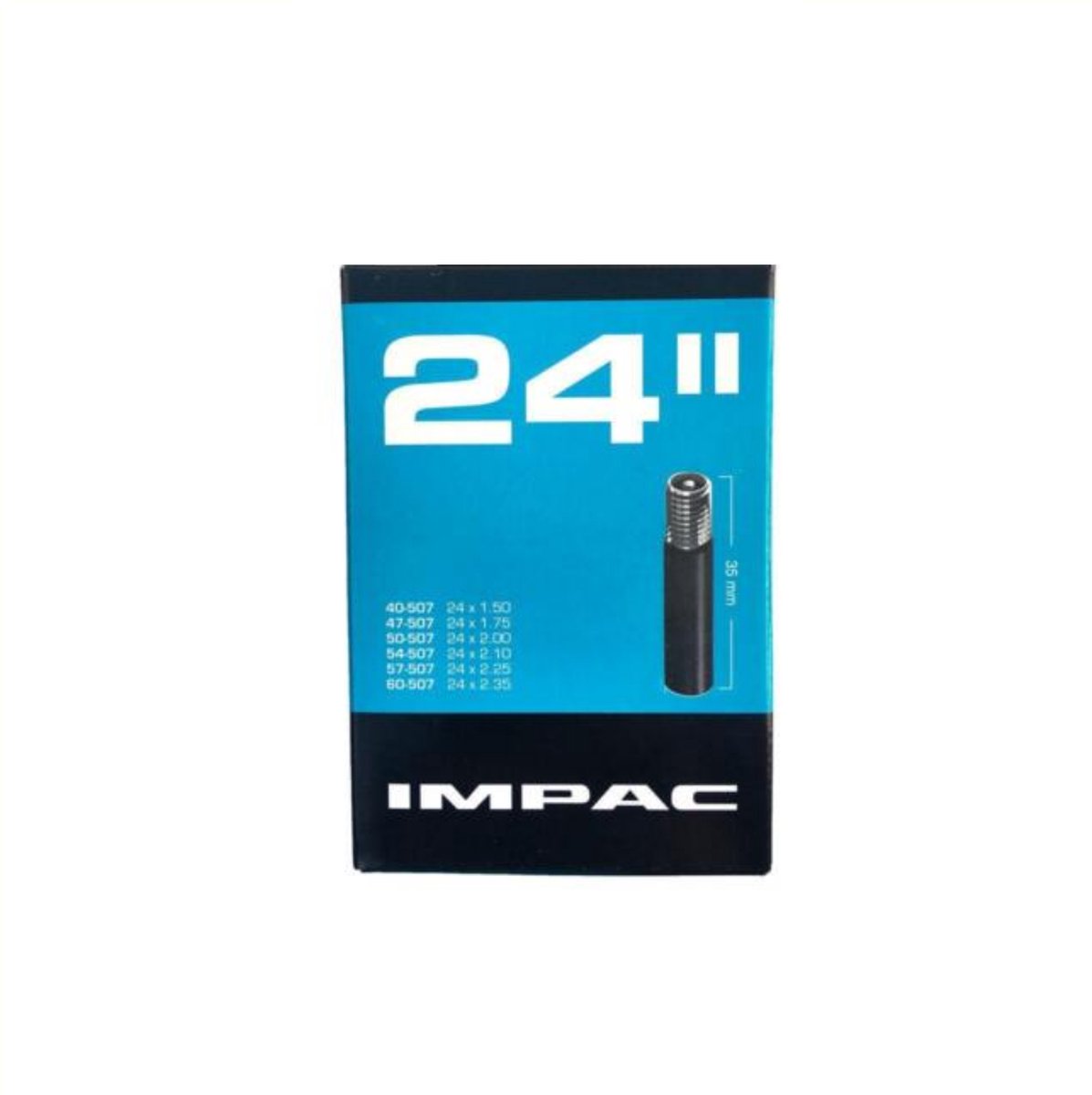 fiets binnenband - Impac 24 X 1.75/2.35 (47/60-507) Av 35mm