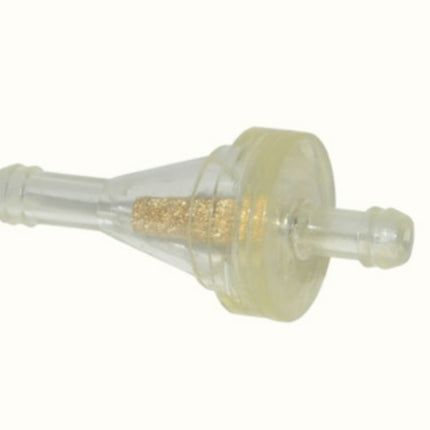 benzinefilter DMP rond 6mm transparant