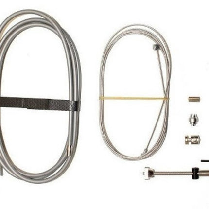 Fiets remkabel - Slurf remkabel Grijs, voor/achterrem compleet SK99