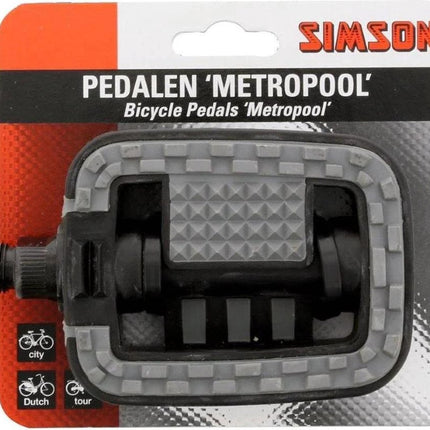 fiets pedaal - Simson Pedalen 'Metropool'