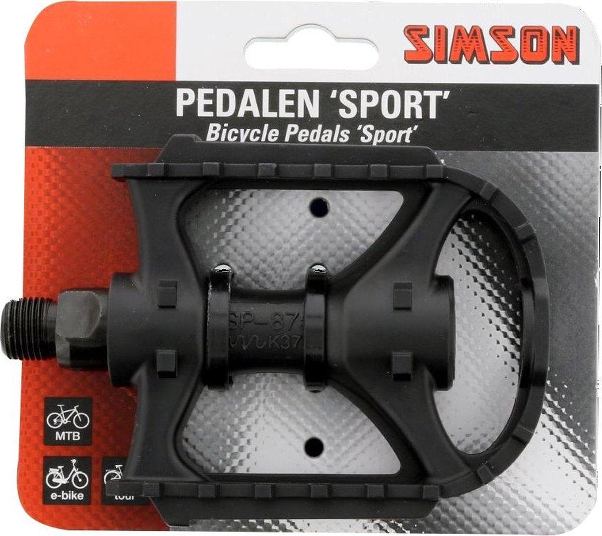 fiets pedaal - Simson Pedalen 'Sport'