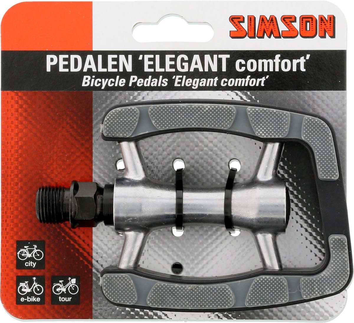fiets pedaal - Simson Pedalen 'Elegant comfort'