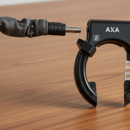 fiets slot - Axa - Ringslot - Defender Zwart