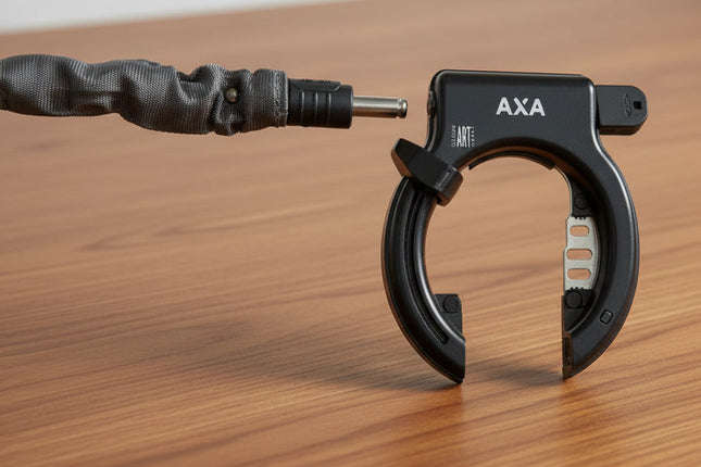 fiets slot - Axa - Ringslot - Defender Zwart