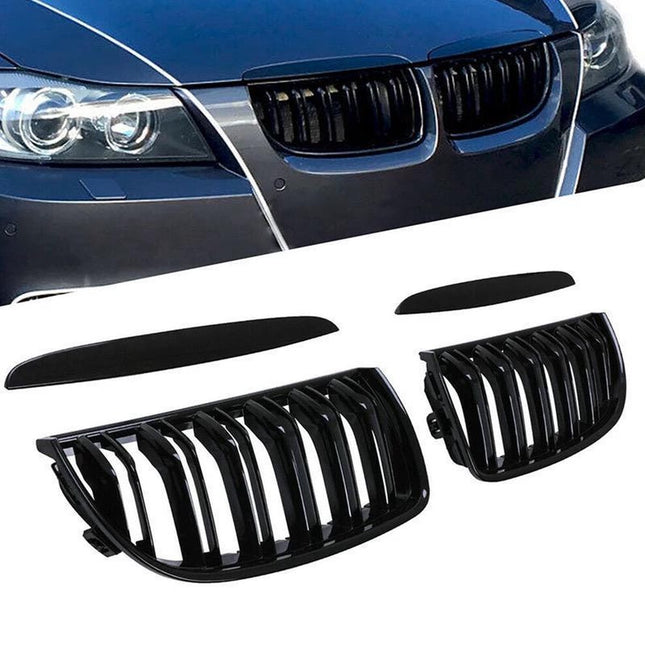 BMW Styling - M Grille / Nieren Hoogglans zwart E90/E91