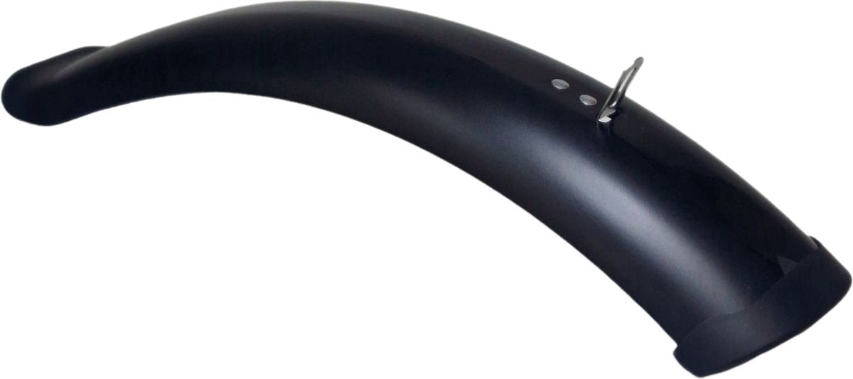 Fatbike - Ouxi V8 H9 en QmWheel V20 -  zwart voorspatbord - Spatbord voorzijde