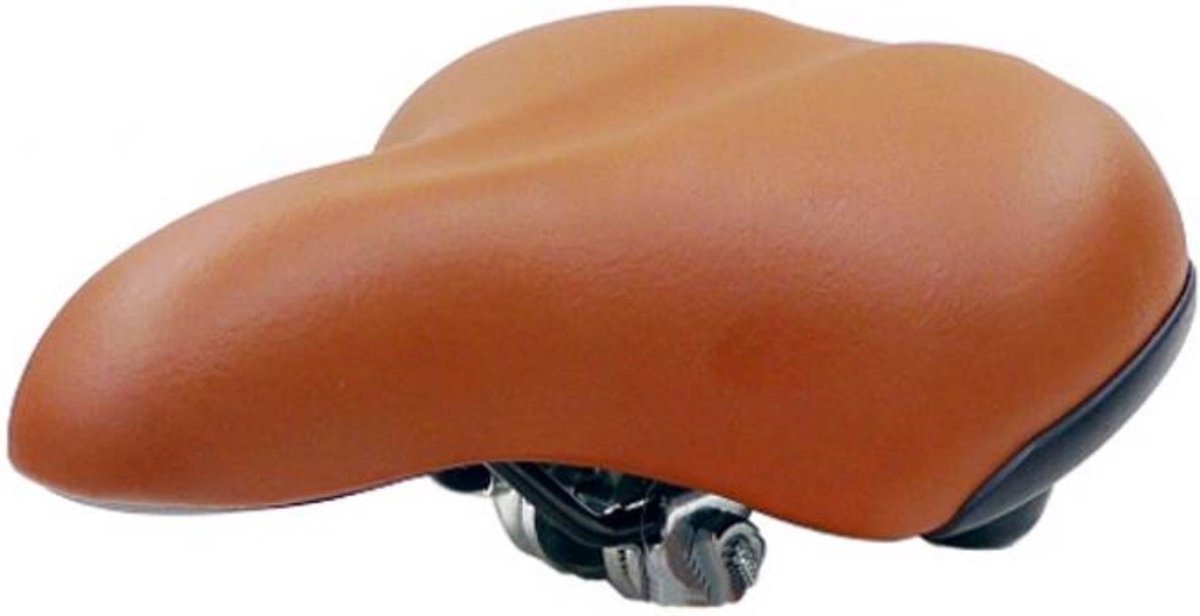 fiets zadel - Mirage Comfort bruin - inclusief strop.