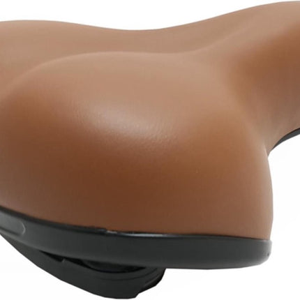 fiets zadel - Bruin - inclusief strop