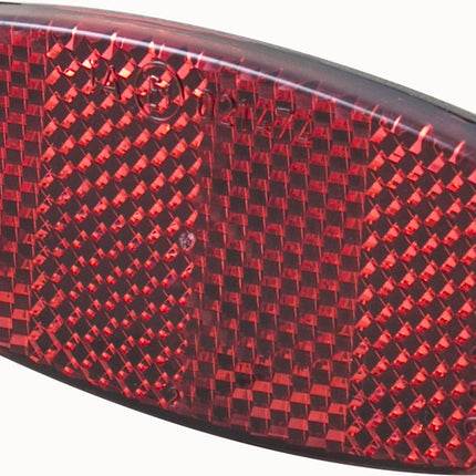 fiets verlichting - Spanninga fietsreflector (bagagedrager 80mm)