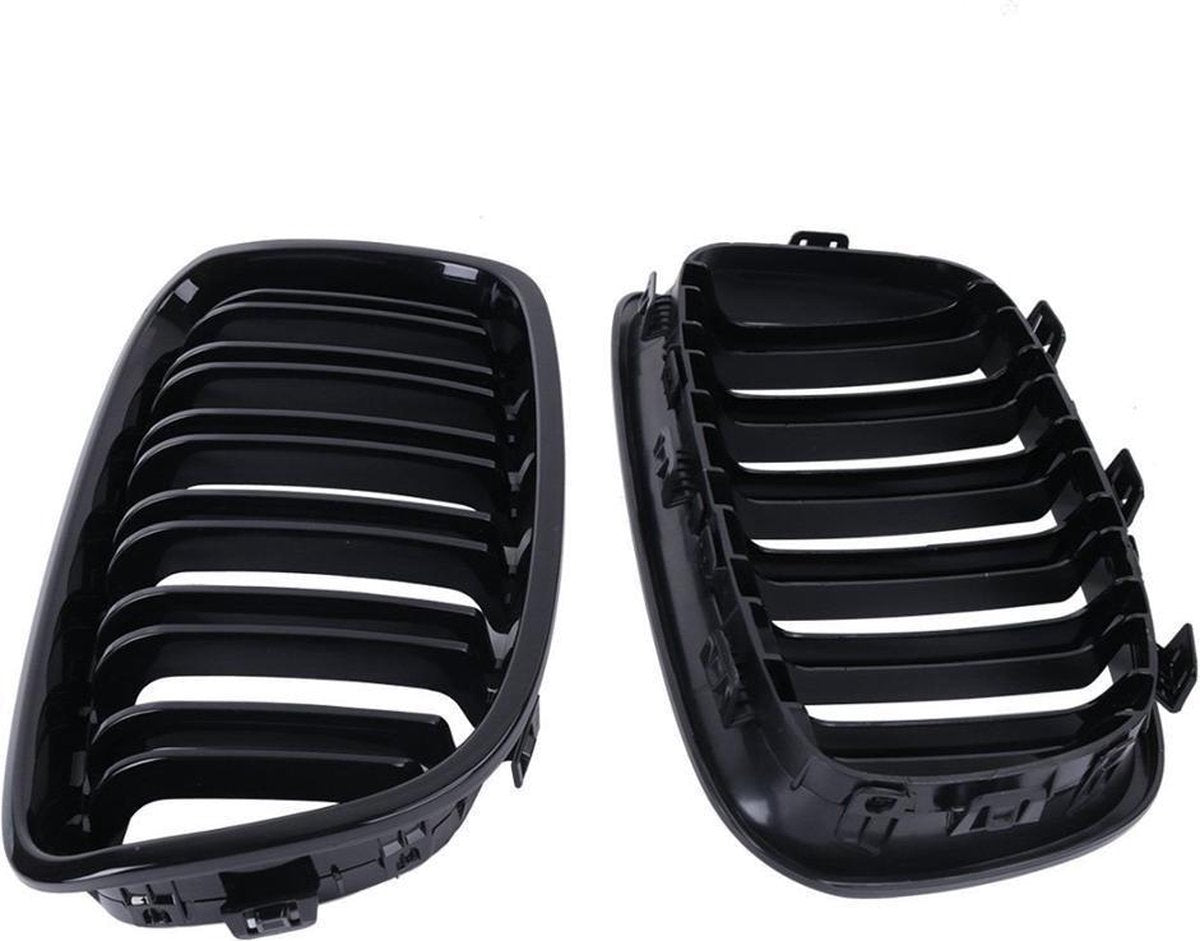 BMW styling - 1 Serie F20 F21 Grill Nieren Dubbele Spijl M Performance Look