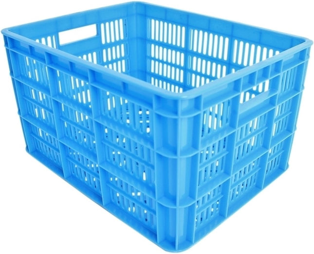 fiets accesoires - fietskrat Medium - Blauw