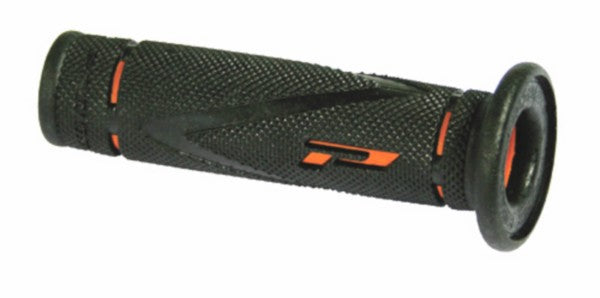 handvatset progrip zwart/oranje bromfiets, scooter 838