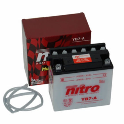 battery nitro nb7-a/yb7-a elystar, pk50, runner 125cc, runner 180cc, typhoon, typhoon 125cc