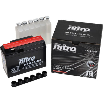accu nitro ntr4a-bs/ytr4a-bs 12v 2.3amp bali, sfx, street magic, x8r