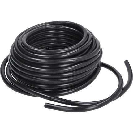 Tuyau d'essence en caoutchouc 5x8mm noir par rouleau de 10m