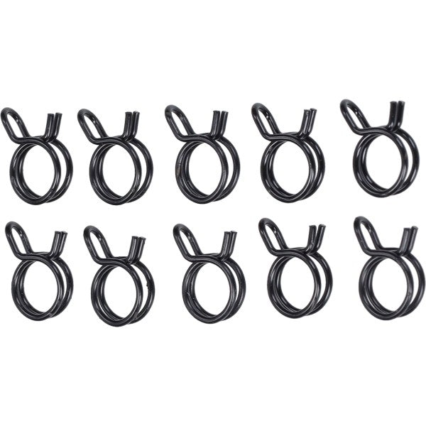 knijpveerklem malossi benzineslang 9.8x10.4mm zwart 10pcs 212187x