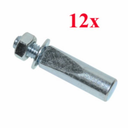 crank spie 9.5mm 12pcs