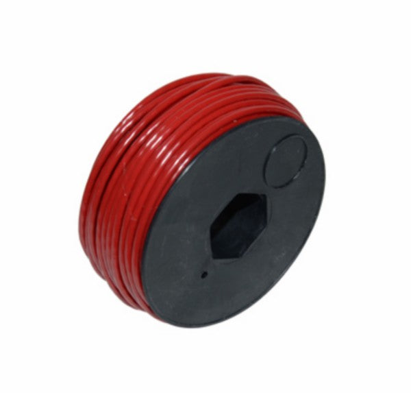 electrisch draad 30m rood per rol