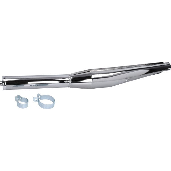 uitlaat jamarcol cross (made in EU) 32mm chroom kreidler, zundapp