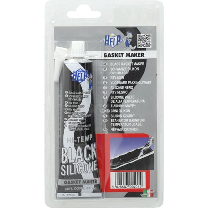 Gasket Super Help Liquid 85g Black