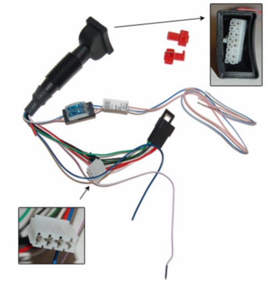 alarmkabel Piaggio origineel E-lux E1 zip2000, lx 4t-4v, vespa S 602691m005