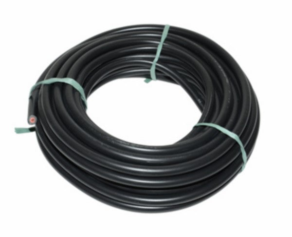 bougiekabel dik (made in Italy) 7mm zwart per rol 10m