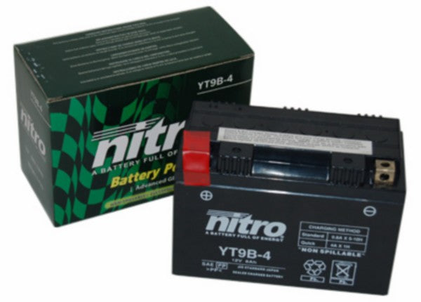 accu nitro nt9b-4/yt9b-4 sla/gel