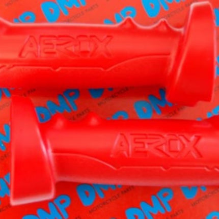 Poignées DMP Yamaha rouge Aerox, MBK Nitro=épuisé=épuisé
