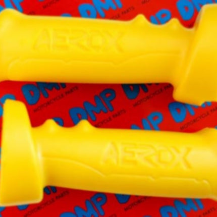 poignées DMP Yamaha jaune aerox, mbk nitro=liquidation totale