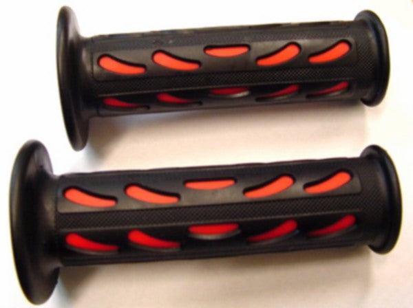 handvatset DMP druppel model progrip zwart/rood universeel