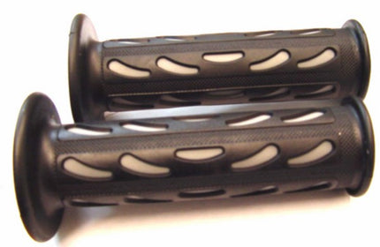 Kit poignées DMP goutte modèle progrip noir/gris universel