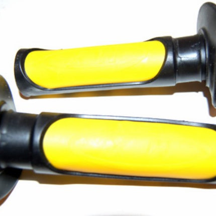 kit de poignées DMP modèle progrip noir/jaune beta rr50, derbi, rieju, otr, sm=épuisé