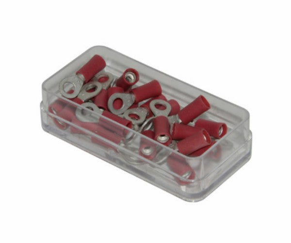Cosse à œil pour câble 4 mm, 25 pcs