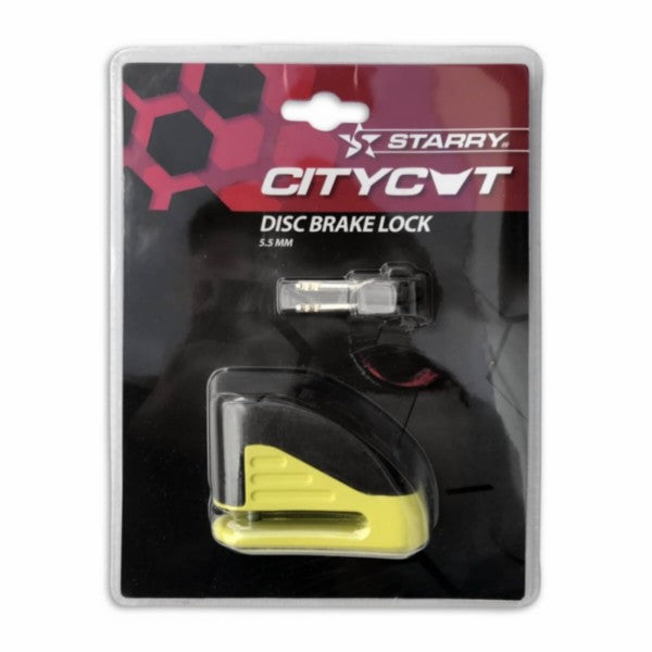 disc lock starry 5.5mm yellow
