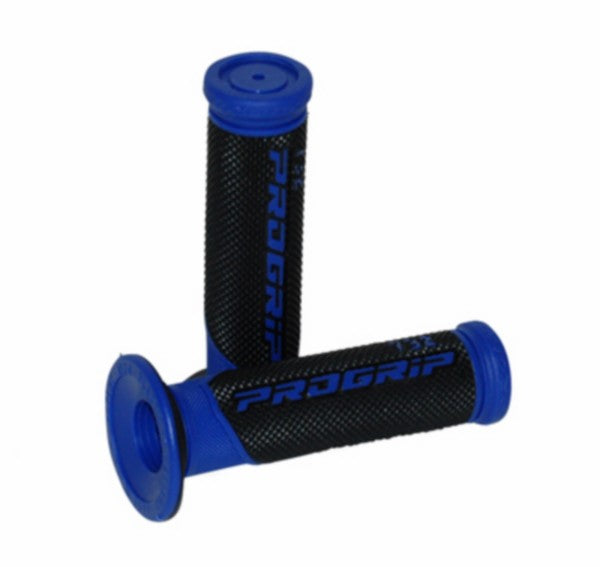handvatset progrip zwart/blauw bromfiets, scooter 732