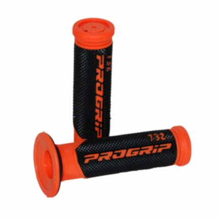 Kit poignées ProGrip noir/orange cyclomoteur, scooter 732