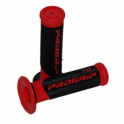 Kit de poignées Progrip noir/rouge cyclomoteur, scooter 732
