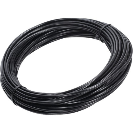 câble extérieur DMP rouleau 5.0mm 25 mètres noir