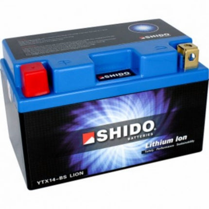 Batterie Shido YTX14-BS lithium-ion Piaggio, MP3 LTX14-BS